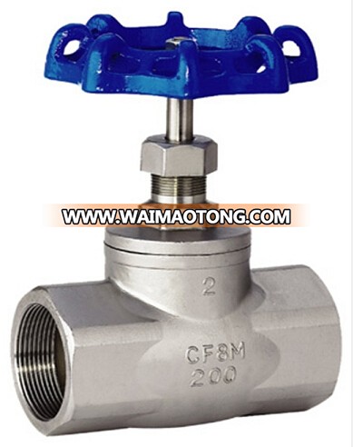 200wog Stainless Steel Thread Globe Valve